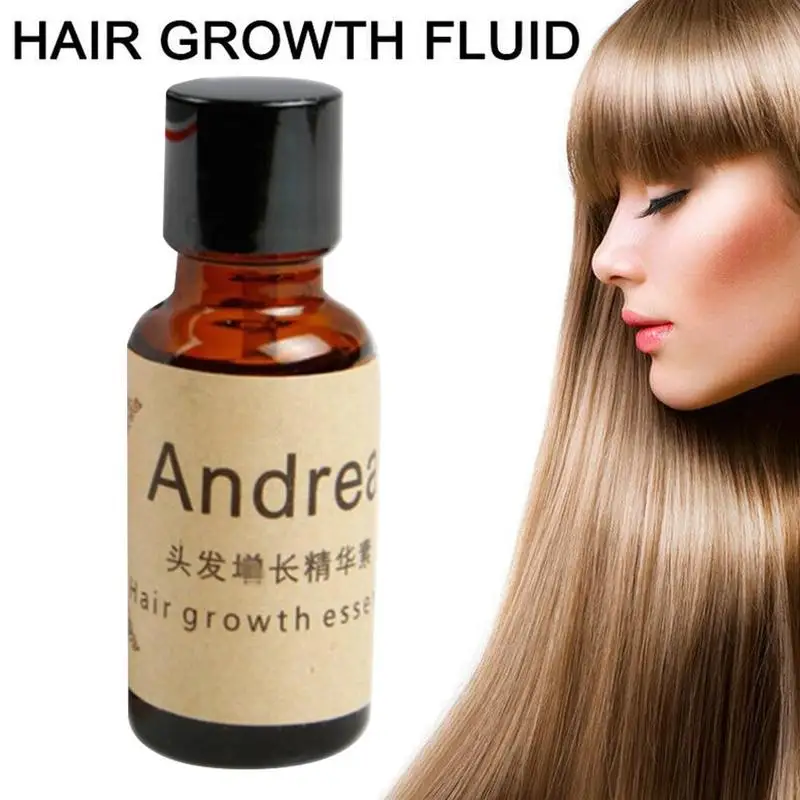 

10pcs/lot Andrea Hair Growth Serum Oil Herbal Keratin Fast Hair Growth Alopecia Loss Liquid Ginger Sunburst Yuda Pilatory Oil