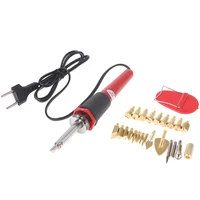 wood pyrography tool set 30w soldering iron tool set woodburning solder professional welding equipment tools accessories
