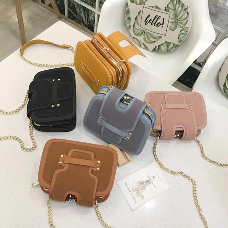 Модная женская сумка с откидной застежкой дизайнерские сумки женские 2019 черный