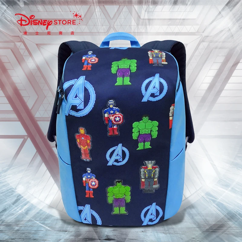 Оригинальный школьный ранец Disney Store Marvel Мстители для начальной школы, детский школьный рюкзак, рюкзак, рюкзак