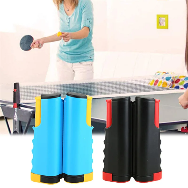 

Non Slip Table Tennis Net Replacement with Stand Firm Clamp One-Piece Retractable Sport Supplies Grid Gym Portable Universal