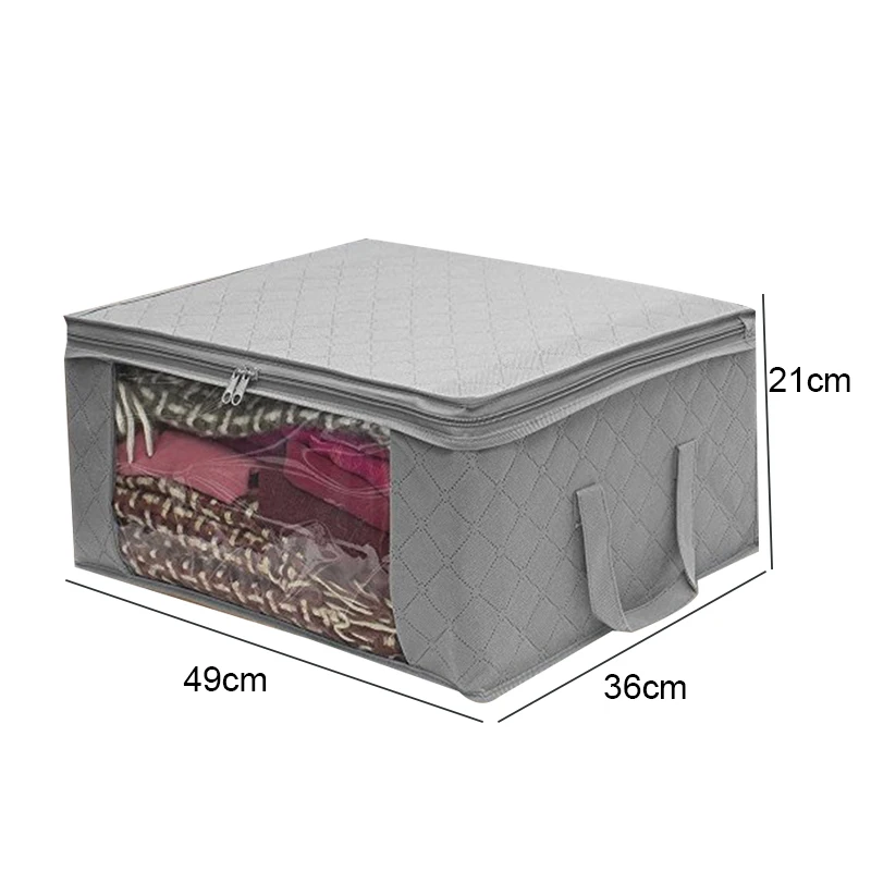 3 предмета в комплекте сумка для хранения Стёганое Одеяло Одежда мешок Non