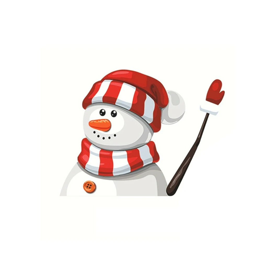 Лобовое стекло наклейки для стеклоочистителей Рождество Санта Клаус