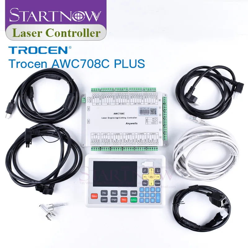 Trocen AWC708CPlus CO2 лазерный Управление Карта с ЧПУ основная плата Системы машина