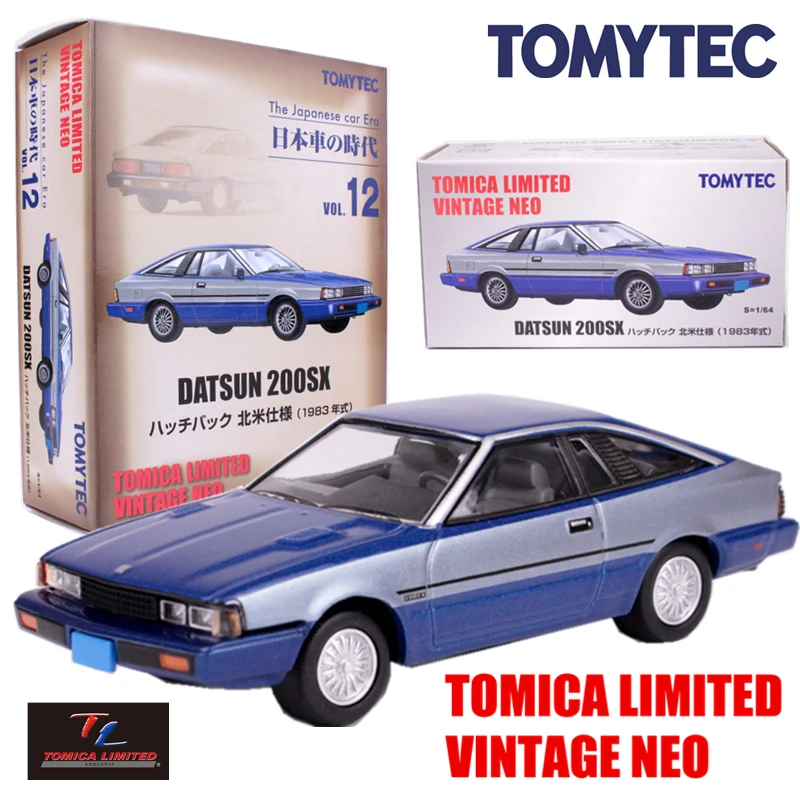 Tomytec tomica limited винтажный neo vol 13 datsun 200sx хэтчбек модель комплект 1/64 Миниатюрный литой