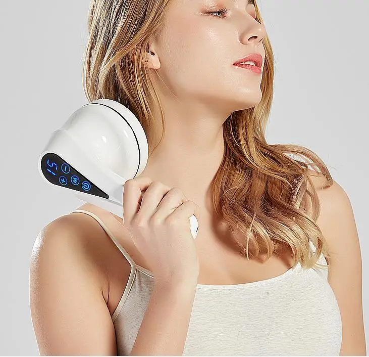 売る フルボディ振動ハンドヘルドボディマッサージ充電混練混練電動ハンマー頚椎マッサージ機器マッサージスティック