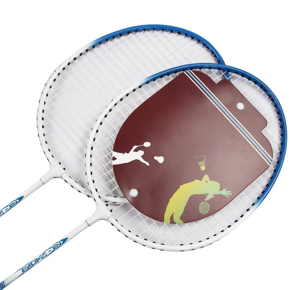 Hobbyline прочная уличная бадминтон 1 пара ракеток для бадминтона высокопрочная