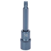 star screwdriver bit socket s2 alloy steel for wrench hand tool 100xt45 7mm hardware tools