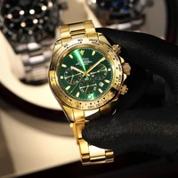 2022 new cadisen watches men top brand luxury green dial mechanical pilot waterproof 100m sport watch reloj automatico de hombre