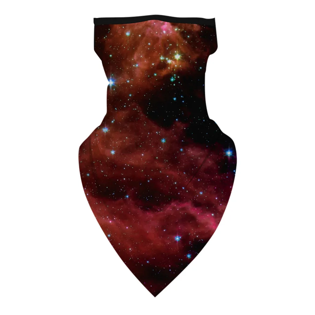 Маска с принтом для взрослых бесшовная маска ушей шарф занятий спортом на