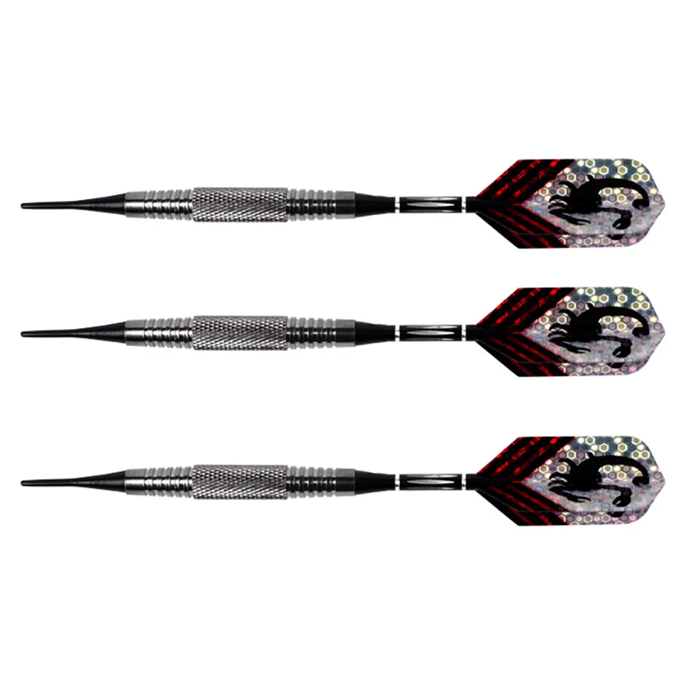 

3 Pcs/Set Darts Professional Soft Tip Darts Set Dart Flights With Case