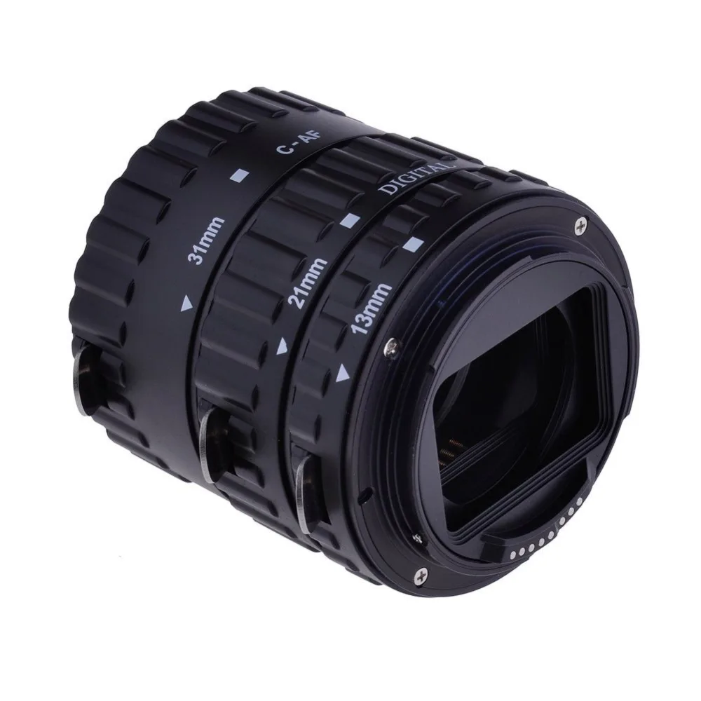 Meike MK-C-AF-B ABS Автофокус Макро Удлинитель Набор для Canon EOS EF EF-S 450D 500D 55D 600D 1100D T5i T4i T3i