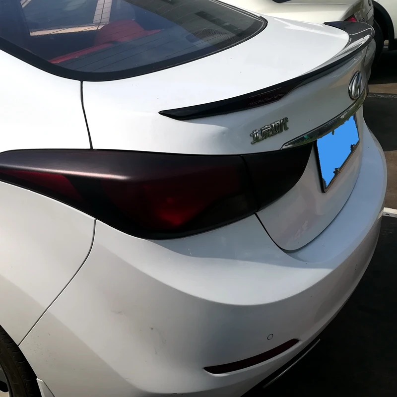 Спойлер заднего крыла для Hyundai Elantra из ABS материала спойлер 2012 2013 2014 2015 | Автомобили