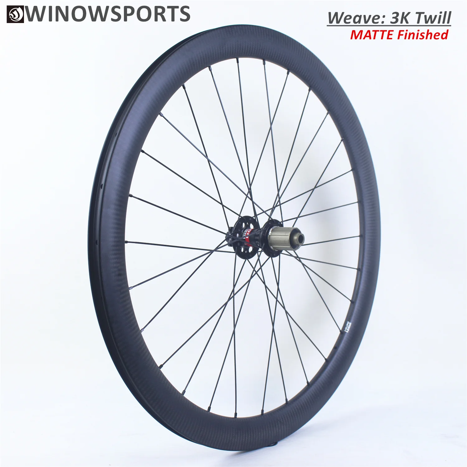 Winowsports бескамерная покрышка углеродное колесо для дорожного дискового тормоза