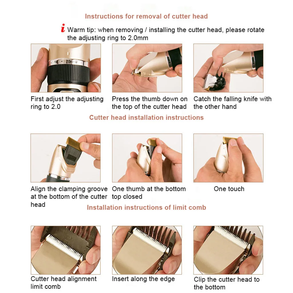 

Electrical Pet Dog Hair Trimmer Animal Grooming Clippers Cat Cutter Machine Shaver Electric Scissor Clipper Dog Haircut Machine