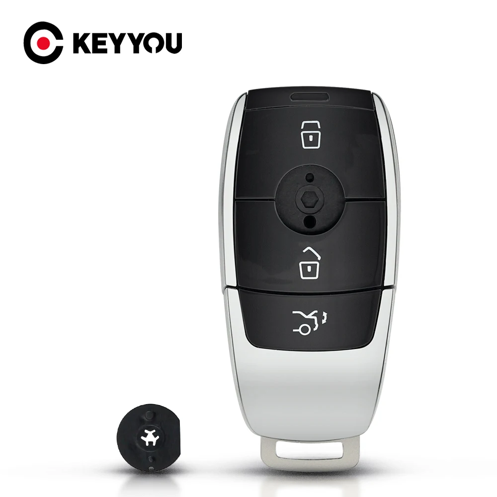 Чехол для смарт ключа KEYYOU чехол Mercedes Benz C200L E300L S320 S350 s450l s500l amg GLC сменный