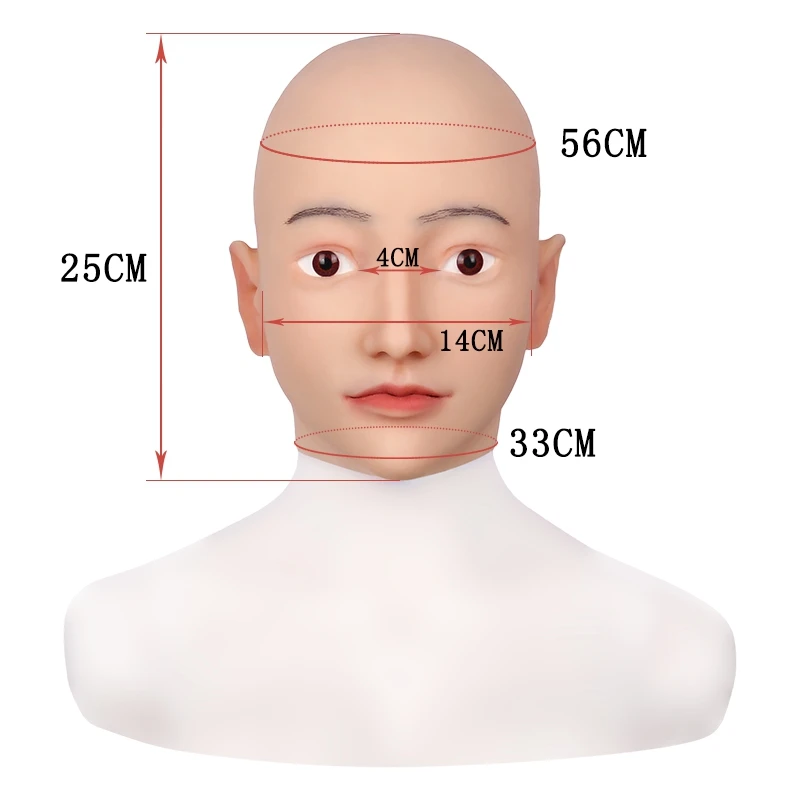 Маска на лицо Алисы Реалистичная мягкая силиконовая женская маска маскарад