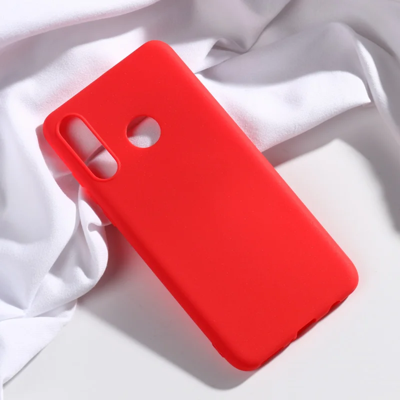 Red P Smart чехол s конфеты Крышка для huawei P30 P20 Pro P10 P9 P8 Lite чехол для huawei Y9 Y7 Pro Y6 Prime Nova 3i 3 - Цвет: Red