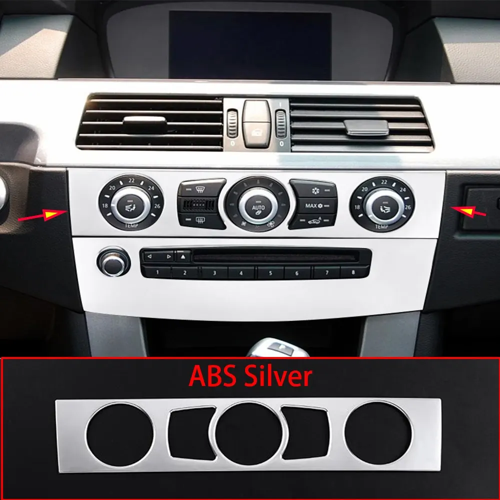 Крышка кнопки переключения громкости кондиционера ABS для BMW 5 серии E60 E61 2004-2010 |