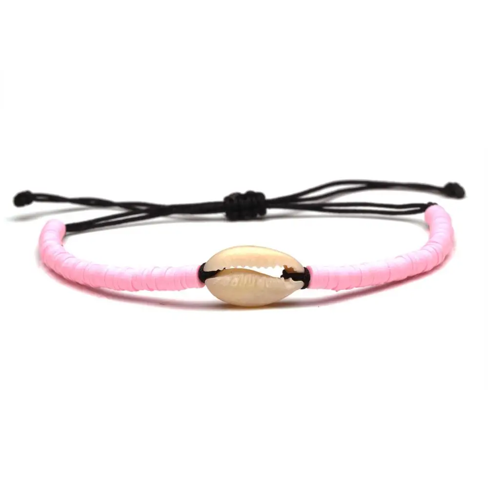 Радужные разноцветные бусины из полимерной глины 4 мм корейские радужные ракушки