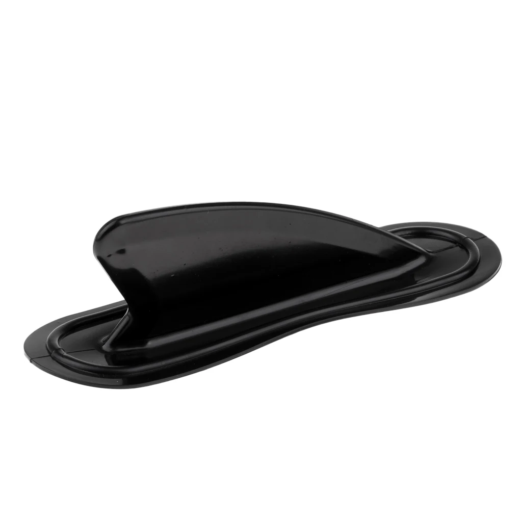 2 Pack Kayak Skeg Tracking Fin Replacement - Accessories Black PVC |