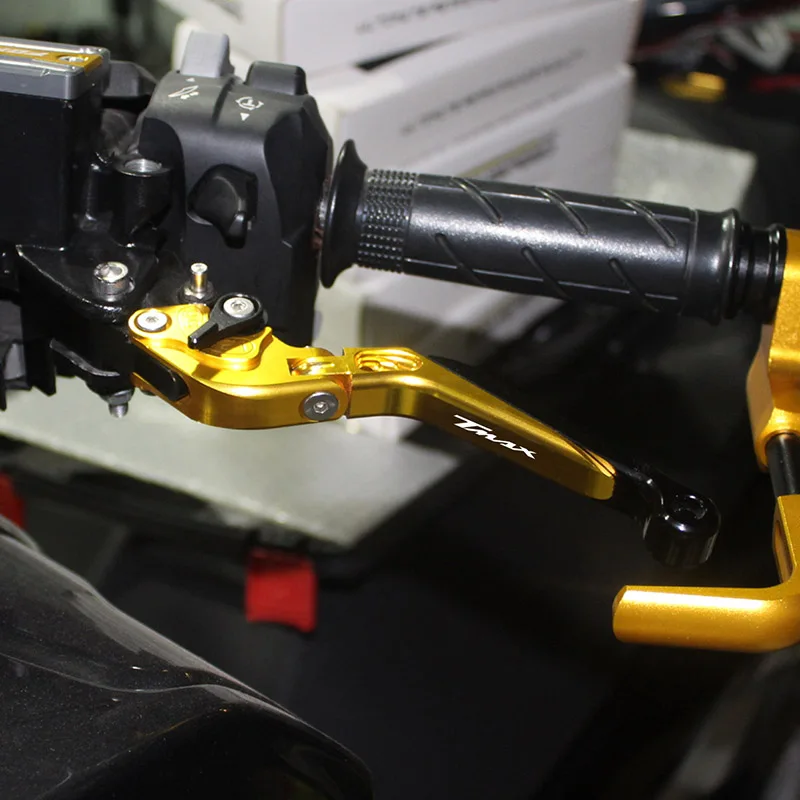 

Motorbike Brakes For YAMAHA TMAX 530 T-MAX 530 2012-2019 SEMSPEED Motorcycle CNC Folding Extendable Brake Clutch Levers Modified