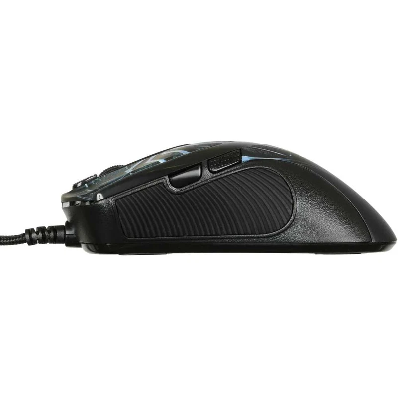 Мышь A4 Oscar Editor XL-747H рисунок/голубой лазерная (3600dpi) USB игровая (6but) | Компьютеры и