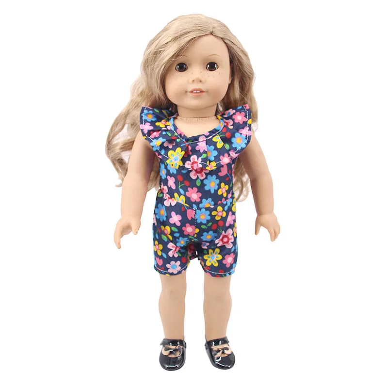 Кукла из двух частей в повседневном стиле подходит для 18 дюймовых американских