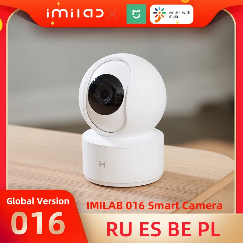Глобальная версия IMILAB 016 IP Камера Видеоняни и радионяни Smart Mi Home приложение 360 1080P HD