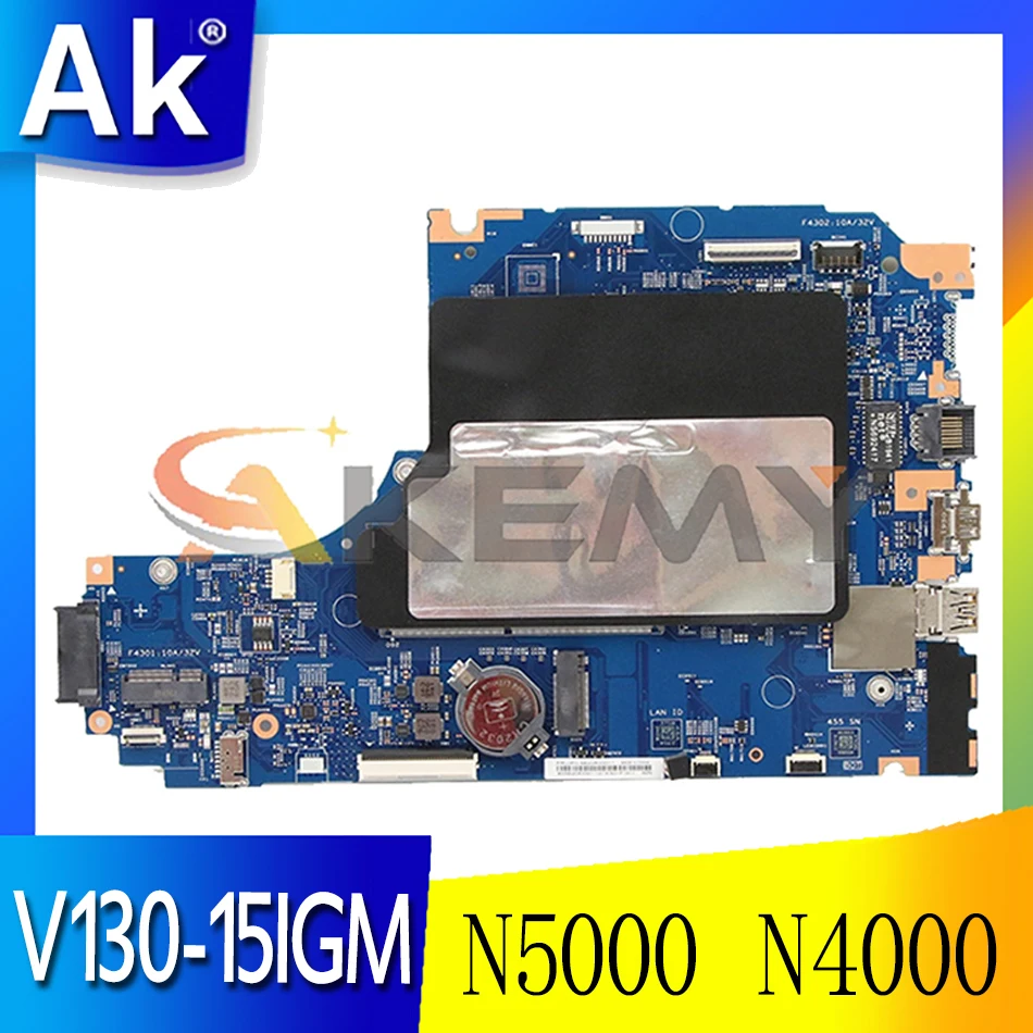 

Для Lenovo V130-15IGM Материнская плата ноутбука 17839-1M 448.0DG04.001M W/ N4000 N5000 процессор тестирование материнской платы FRU 5B20R33014 материнская плата