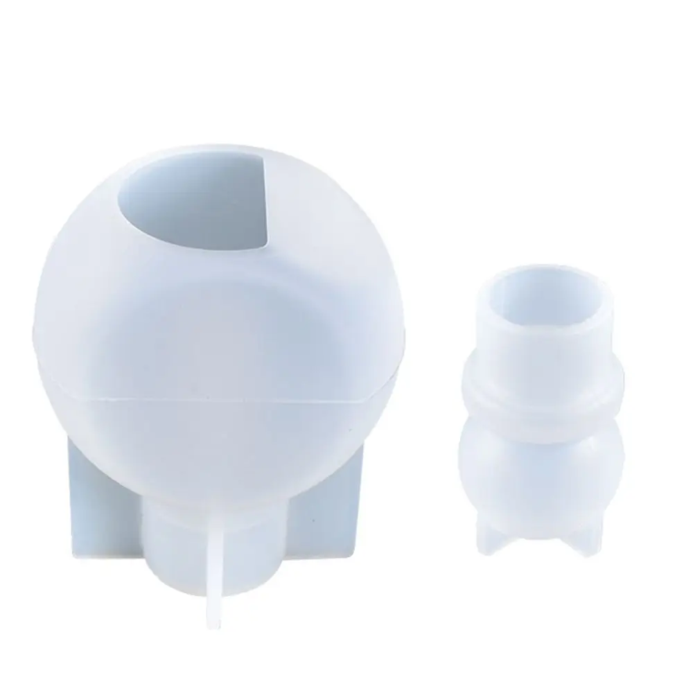 

Форма для эпоксидного литья «сделай сам», Прозрачная форма для флакона парфюма, форма для ароматерапии, ротанговая бутылка, силиконовая фор...