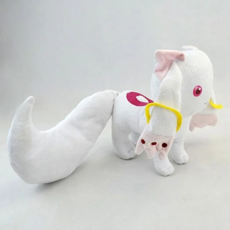 

Puella Magi Madoka Magica Magic Kyubey Plush Toy 9" 23cmQbay Cat Soft Stuffed Toys Doll for Children Girls