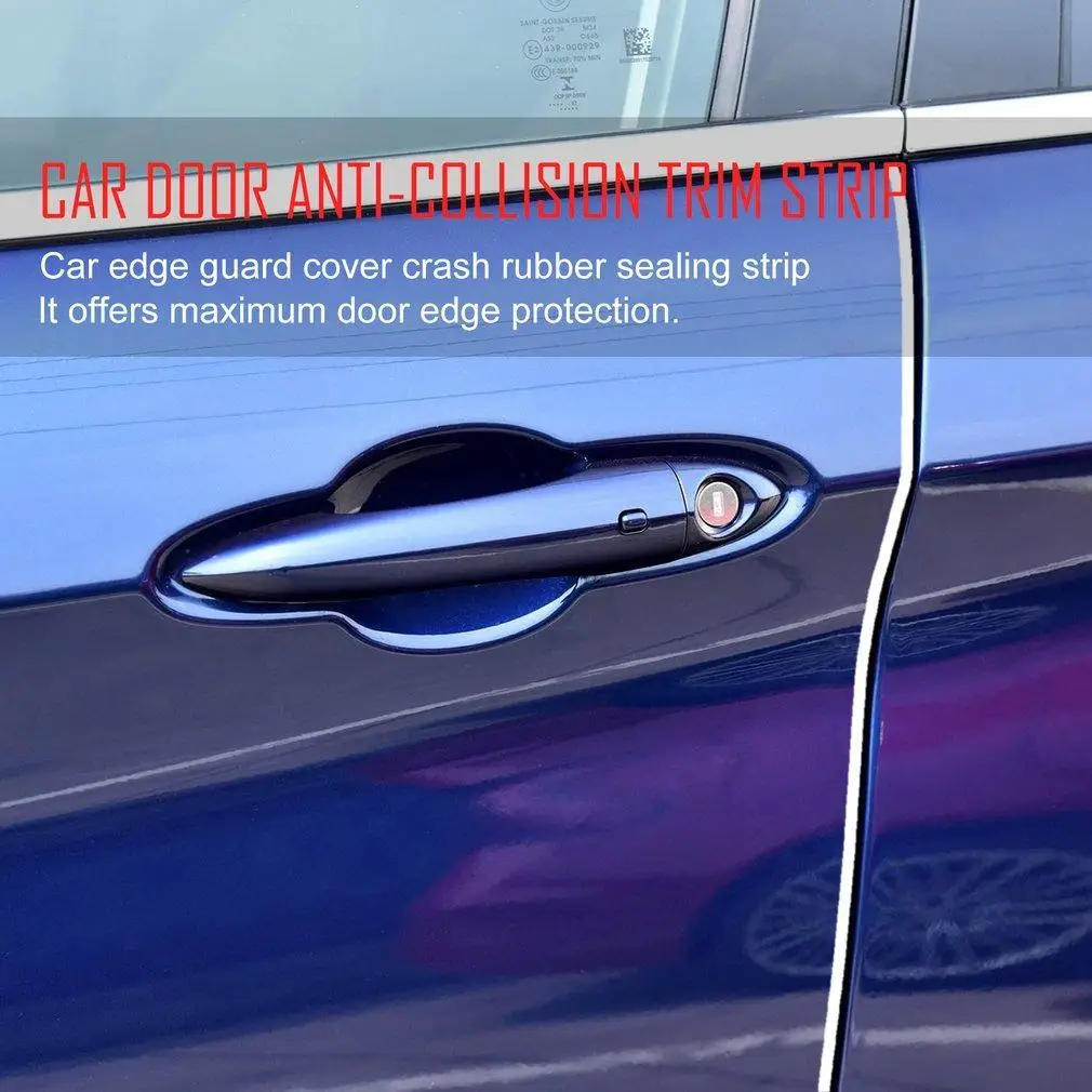 5/8/10 м Автомобильная дверь Противоударная отделочная полоса фотоуплотнительная