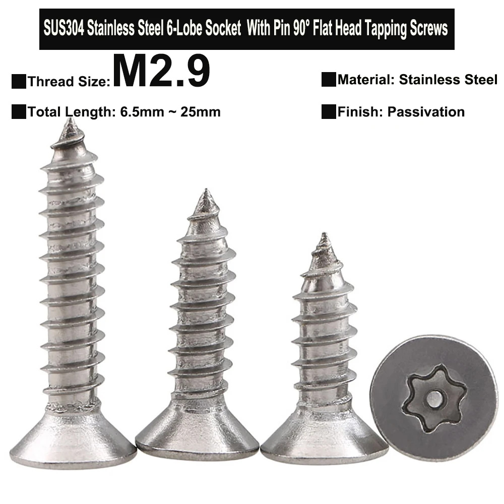 30 шт. шестилопастные винты из нержавеющей стали | Строительство и ремонт