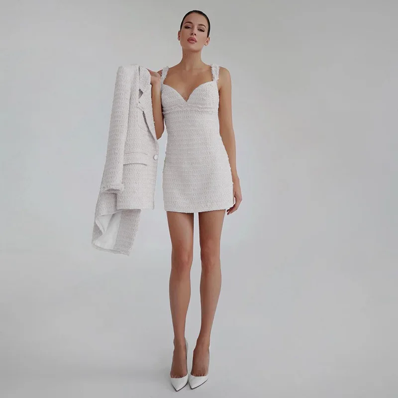 

Vintage V Neck Bodycon Bodycon Mini Dresses Straped V Neck Ruffles A-Line Dress Women High Waist Sexy Elegant Party Streetwear