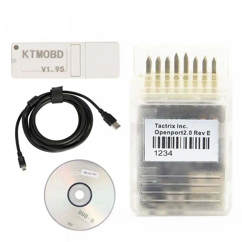 Новейший KTMOBD V1.95 V1.94 KTMOBD ЭБУ инструмент для обновления DiaLink J2534 передача стабильное реальное чтение KTM OBD USB ключ