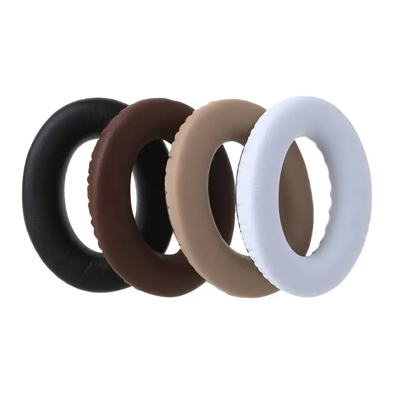 

68UB 1 Pair Headphone Earpads Ear Pads Protein Skin Earbuds Soft Cushion Replacement for QC15 QC2 QC25 QC35