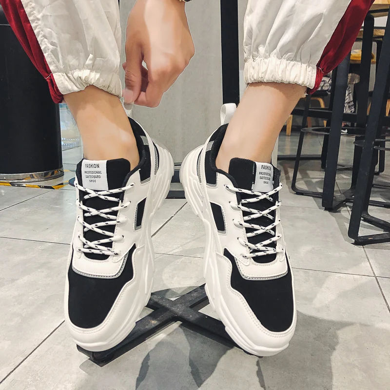 

Men's shoes, light casual shoes, breathable deodorant sports shoes, Korean version of tide shoes, running shoes, basketball shoe