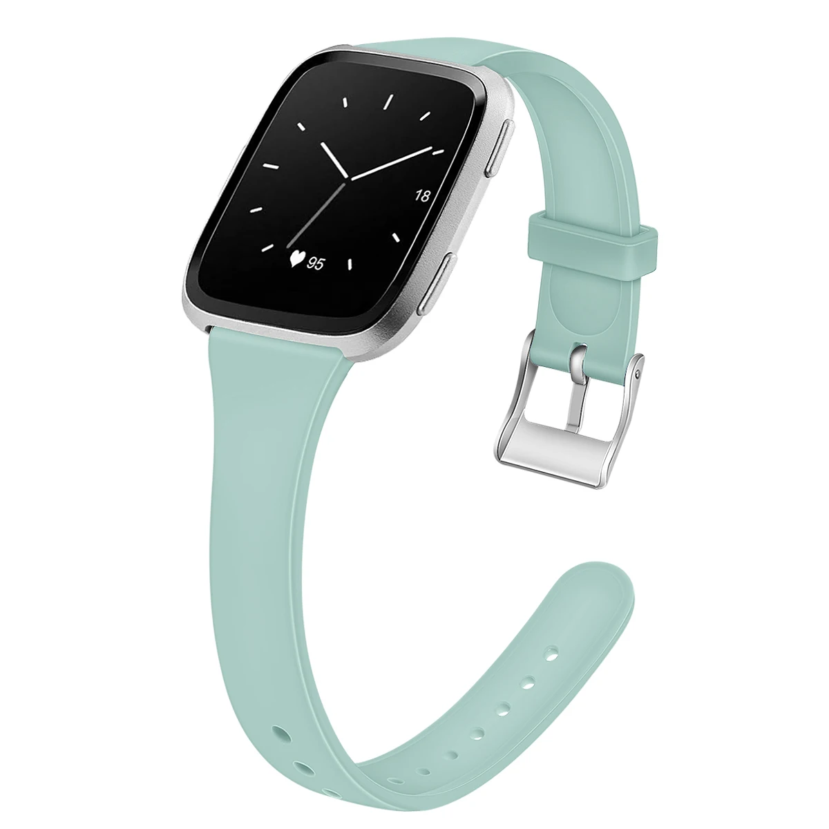 Цветной сменный мужской t Браслет для Fitbit Versa/Versa Lite тонкий узкий ремешок для часов Fitbit Versa браслет для женщин и мужчин