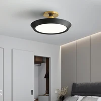 Minimalist Modern Bedroom Led Ceiling Lights Attic Kitchen Balcony Fashion Art Hat Design Dimmable Decorative Lighting Fixtures