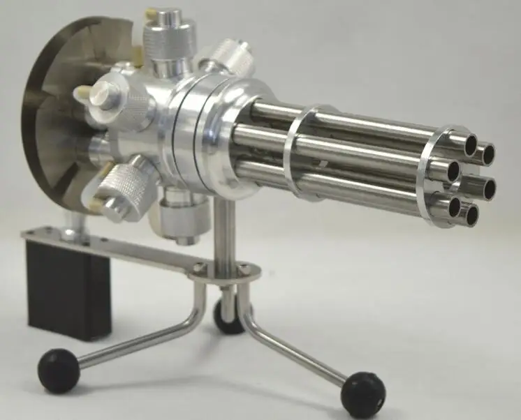 Модель двигателя шатлинга гэтлинговый пистолет шестицилиндровый двигатель