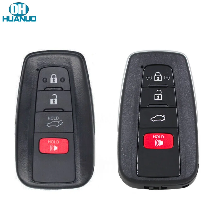 3 + 1/4 кнопки Замена оболочки смарт чехол для дистанционного ключа от машины Fob Toyota