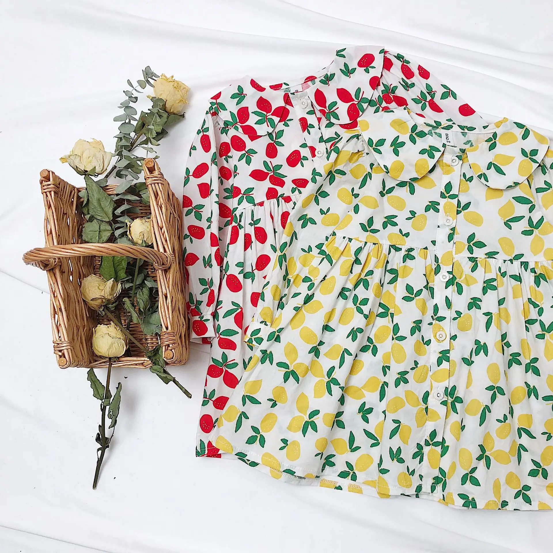 Весна 2020 Новое поступление свободное Хлопковое платье с длинными рукавами для