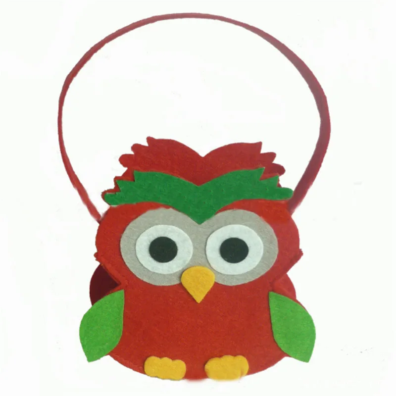 Рождественские новогодние конфеты в форме домика висячие Сумки дерева совы