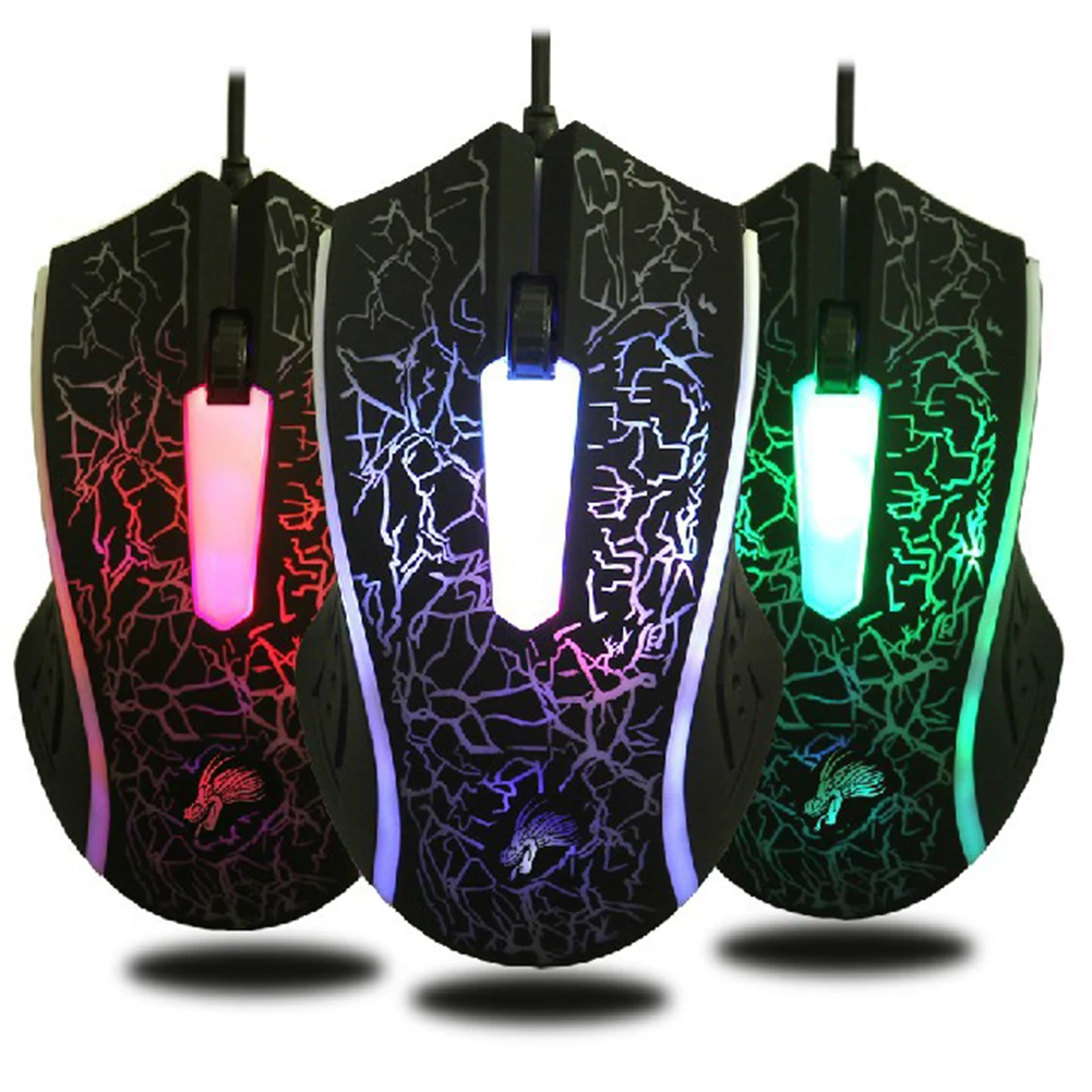 

Портативный X5 USB Проводная освещение Офис игровой Мышь 3 Кнопки оптическая эргономичная мышь для ноутбука, настольного компьютера, ПК
