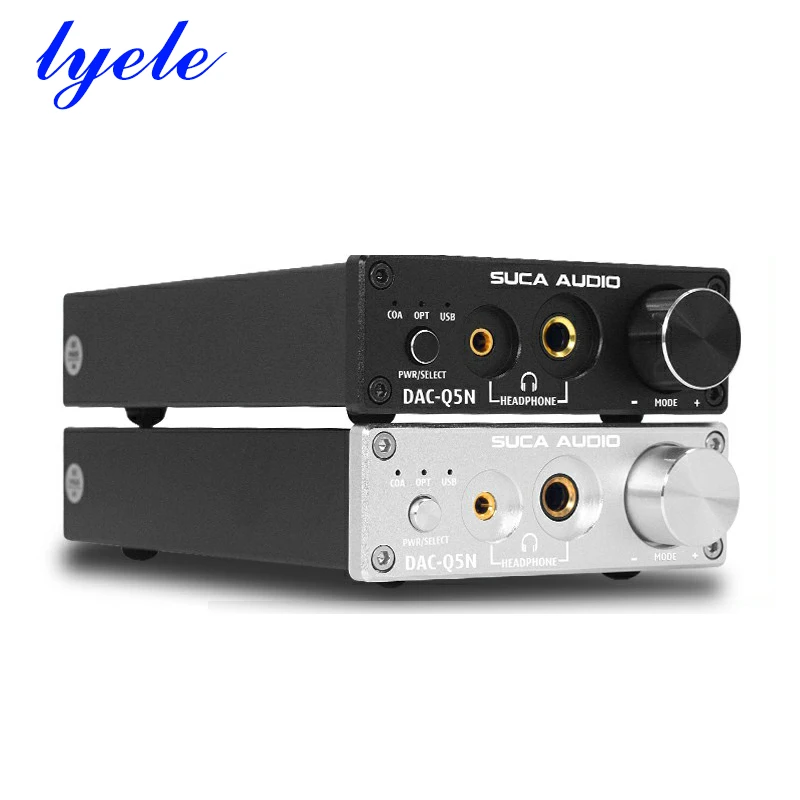 

DAC TPA6120 Headphone Amplifier USB DAC Decoder Audio 24BIT 192KHz NE5532 CM6642 ESS9018K2M AMP Mini HIFI Sound Amplifier DC12V