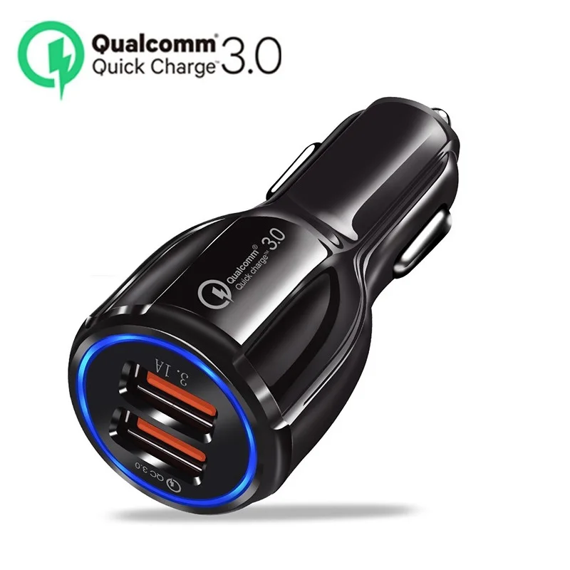 Быстрое Автомобильное 3 0 usb-устройство для зарядки телефона наклейки
