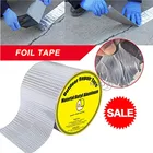 Бутиловая водонепроницаемая лента из алюминиевой фольги, уплотнительная лента для ремонта домов на колесах, силиконовая уплотнительная лента для лодок и труб, резиновая уплотнительная лента EDPM для крыши