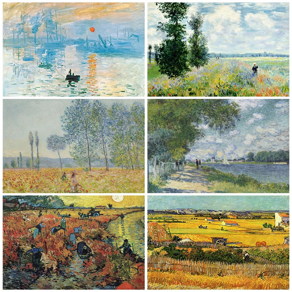 AZQSD DIY для взрослых Раскраска по номерам пейзаж акрил Краски масло ing дерево