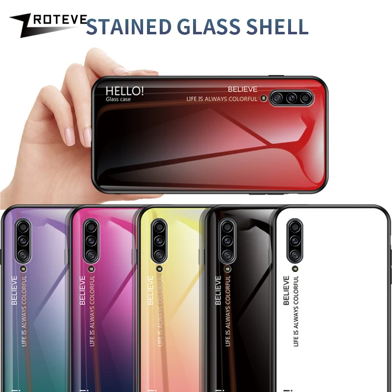 Чехол ZROTEVE для Xiaomi Mi 5X 6 6X 8 9 SE Lite с градиентным стеклом 9T Pro CC9 CC9E |